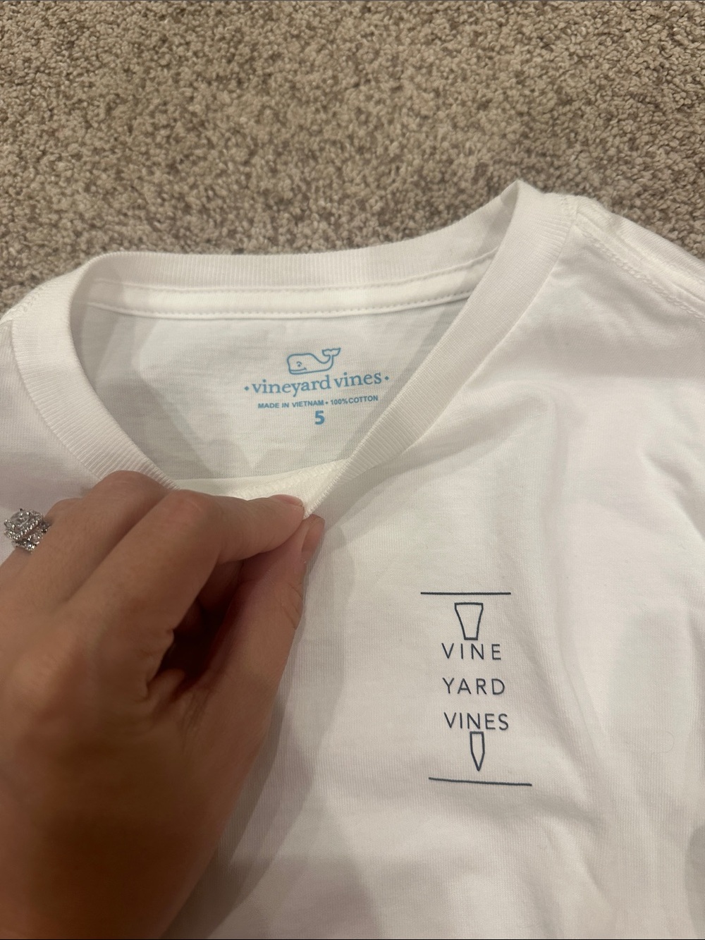 Vineyard Vines Kids Logo Tees Bundle size 5 - Picture 5 of 10